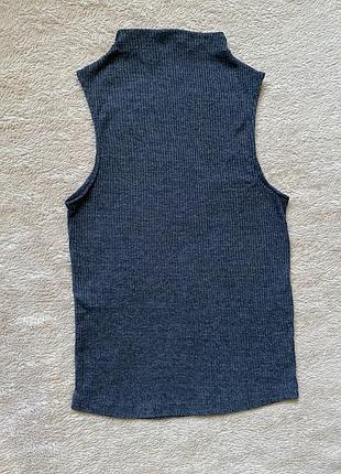 Топ в рубчик, топ водолазка 5