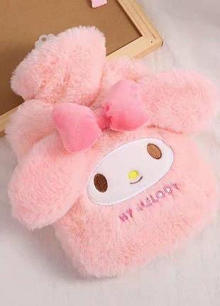 Грілка плюшева об'єм 1000 мл май мелоді my melody 3