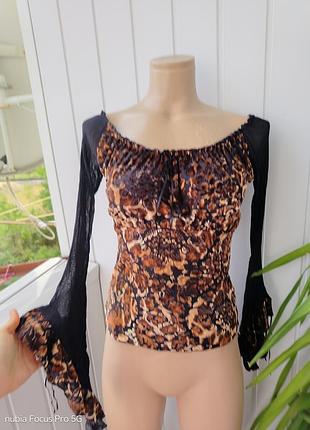 Готический топ 2000х винтаж