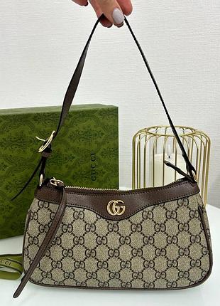 Коричневая сумка люкс