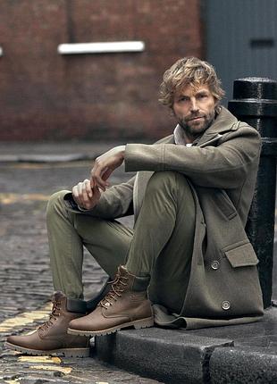 Черевикі чоловічі шкіряні теплі