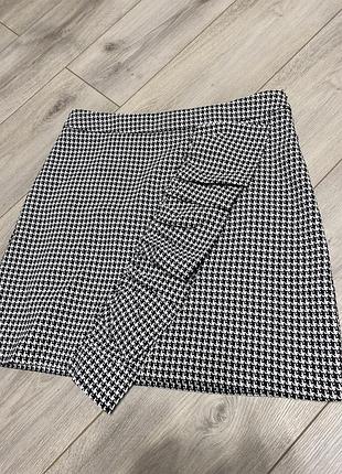 Спідниця юбка гусяча лапка