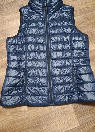Жилет синий
