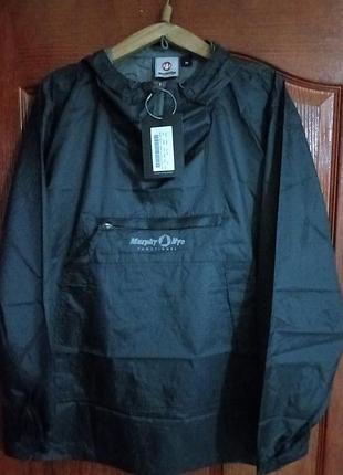 Ветровка анорак  темно-синяя murphy nye оригинал новая