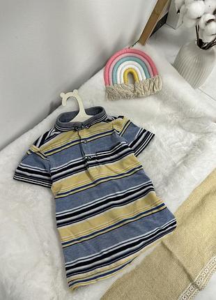 Классная футболка поло george, полосатое поло, футболка, поло