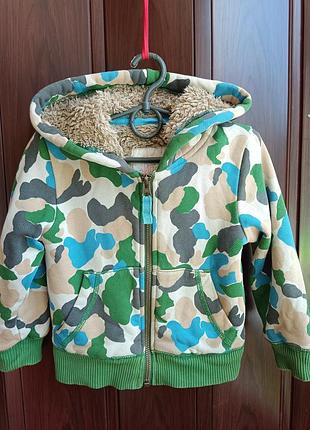 Теплая кофточка для мальчика 1.5-2 года