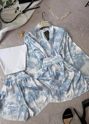 Шовковий костюм трійка