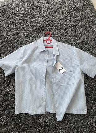 Сорочка-гавайка zara