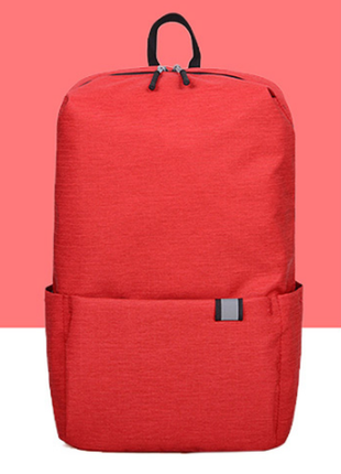 Рюкзак colorful backpack 1196 red