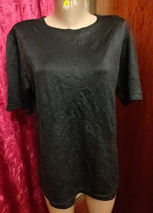 Футболка жіноча, блискуча.