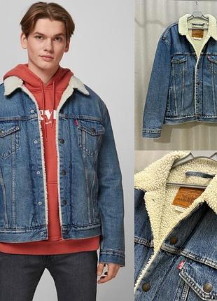 Джинсова дублянка  утеплена від levi’s