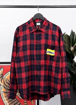 Клітчаста сорочка vetements