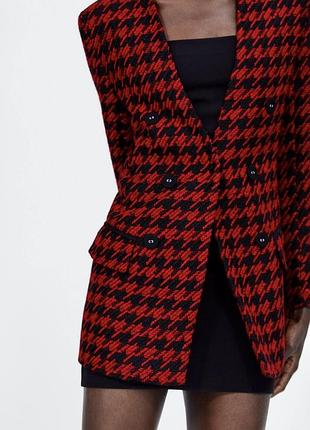 Твідовий піджак zara
