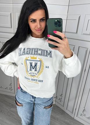 Батник белый