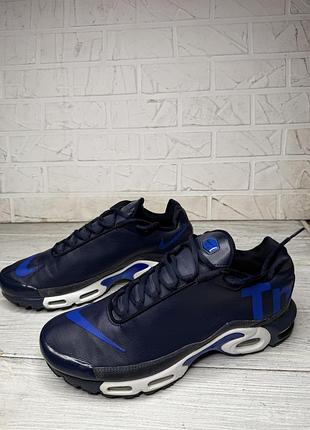 Мужские синие кроссовки nike air max plus tn se