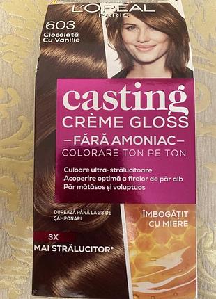 Фарба для волосся loreal casting crème gloss, 603