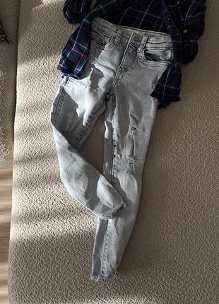 Джинси скіні zara