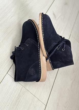 Чоловічі черевики дезерти демісезонне взуття замша іспанія