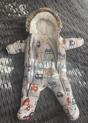 Комбінзон дитячий осінь, зима 6-9 міс