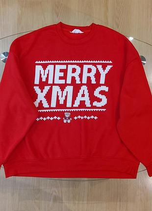 Свитшот утепленный размер l-xl