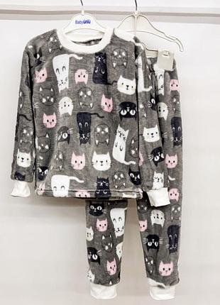 Теплая пижама для девочки 😻