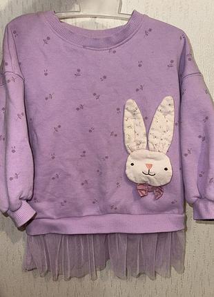 Тепла кофта світшот  next на вік 3-4 (104)