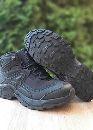 Кроссовки зимние salomon quest bajo черные