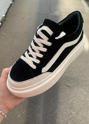 Хіт 🔥! трендові кросівки з натуральної замші 1658 грн