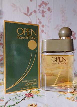 Roger &amp; gallet open