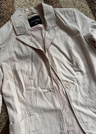 Приталений жакет блідо-рожевий top secret woman 40