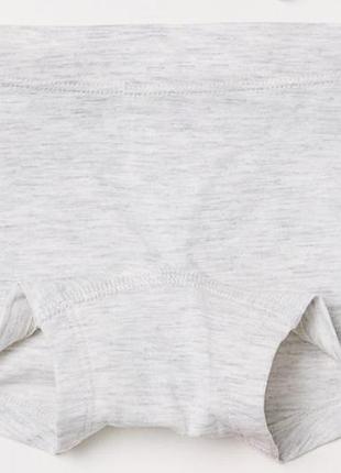Трусики-боксеры для девочки h&amp;m 0395864 серый