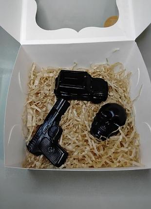 🖤 набор мыла ручной работы "black style" 🖤