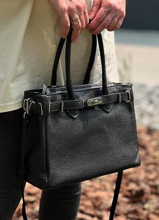 Кожаная сумка италия тоут