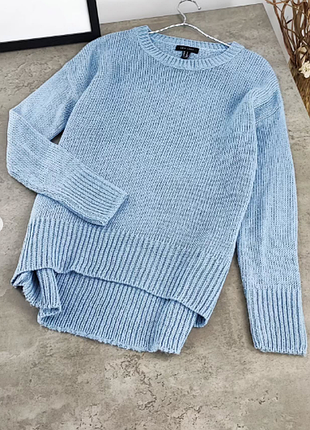 Легкий голубой свитерик new look