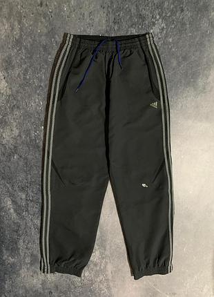 Спортивні штани джогери чоловічі чорні adidas climalite оригінал m