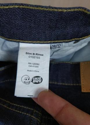 Оригинальные джинсы cheap monday slim b rinse5 фото