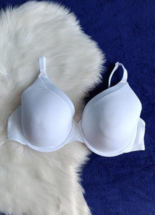 Бюстгальтер бра нижнее белье уплотненное белый