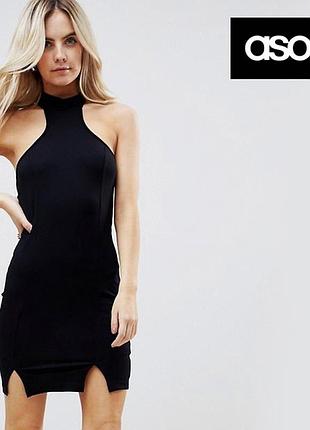 Трикотажне міні плаття р.36 s asos