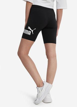 Велосипедки шорты трикотажные с логотипом от puma