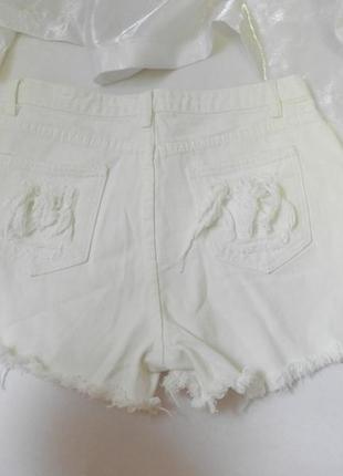 Джинсовые шорты  рванки 2