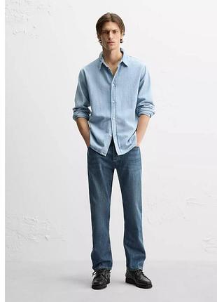 Продам новые мужские джинсы regular straight zara