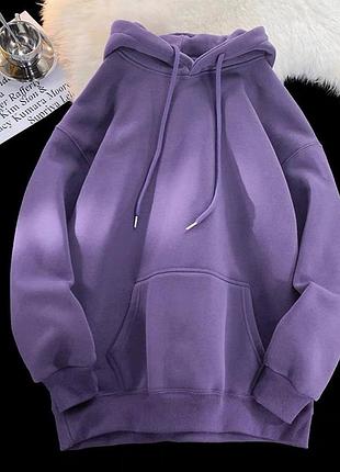 Утепленная худи на флисе 🩷 удлиненная худи оверсайз 🩷 отличное качество и цена