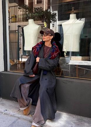 Полосатый тренч