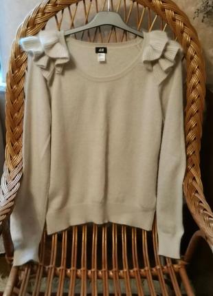 Джемпер, кофта, пуловер ангора h&m 5