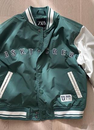 Куртка с легким утеплителем zara, 6/7 лет, 120 рост