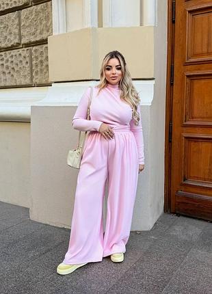 Костюм теплый трикотаж пума 041