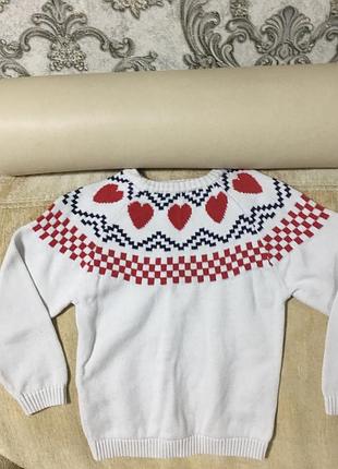 Шикарный вязаной свитер