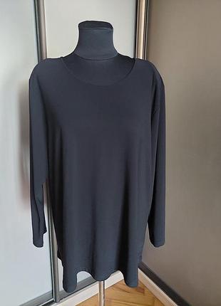 Базовий чорний лонг , тканина еластична