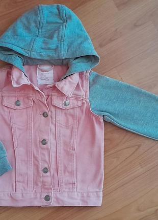 Джинсовая курточка для девочки