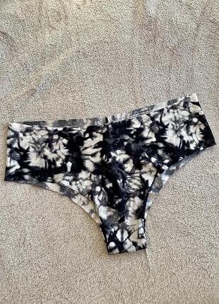 Брендові безшовні трусики танга тай дай vs pink